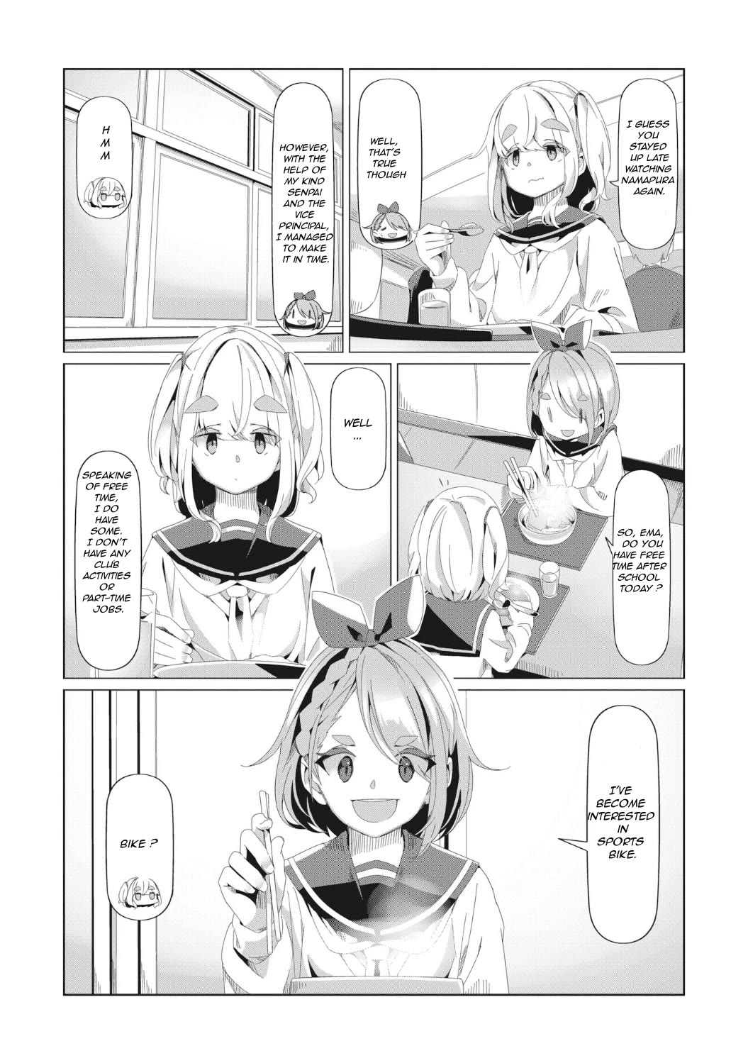 Yurucamp chapter 78 page 26