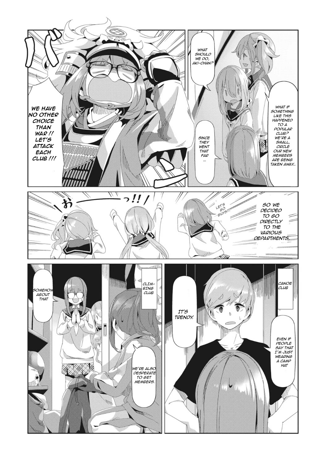 Yurucamp chapter 78 page 8