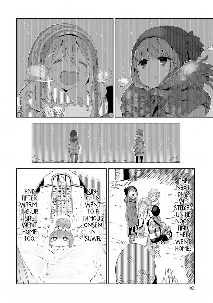 Yurucamp chapter 8 page 22