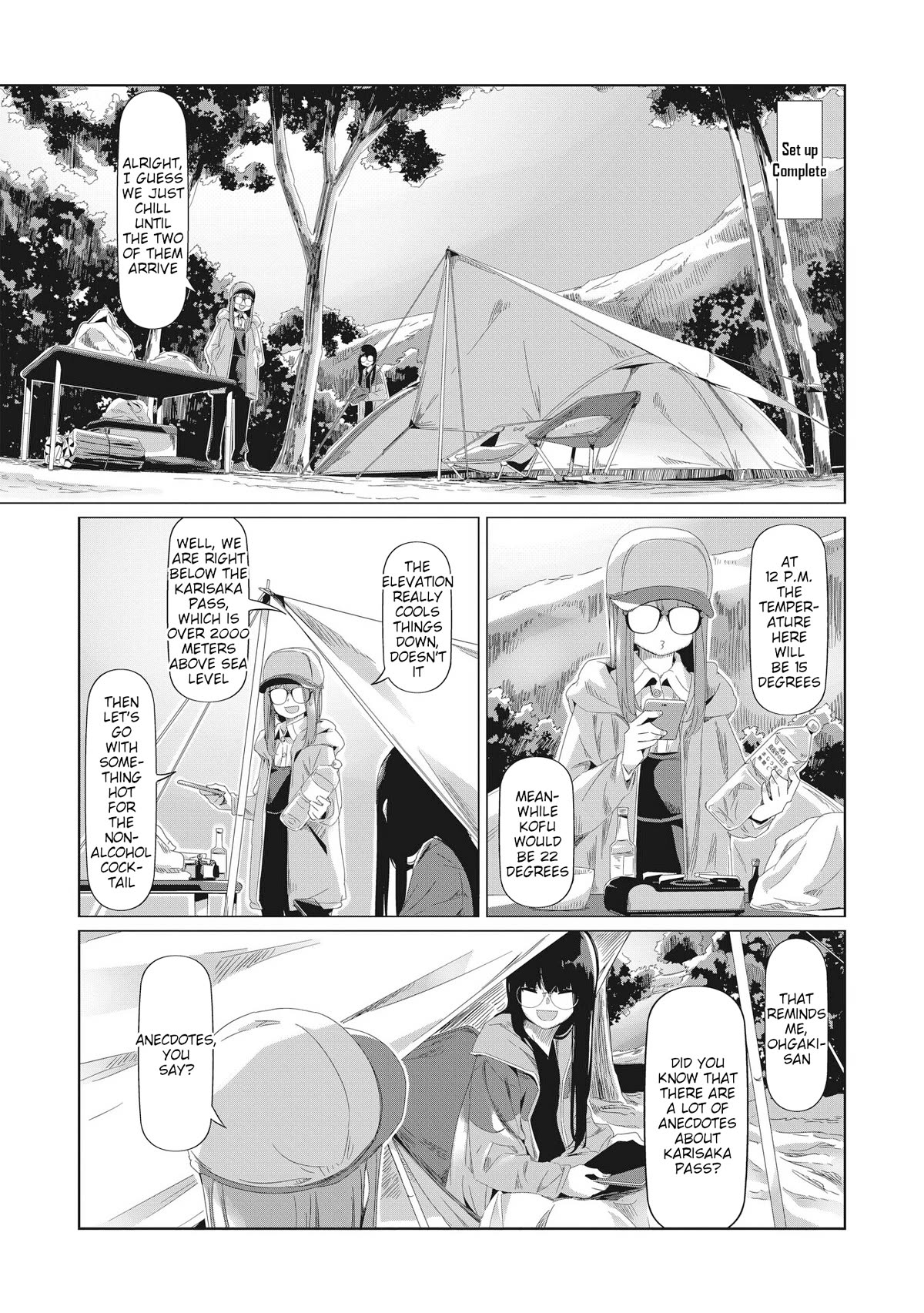 Yurucamp chapter 83 page 6