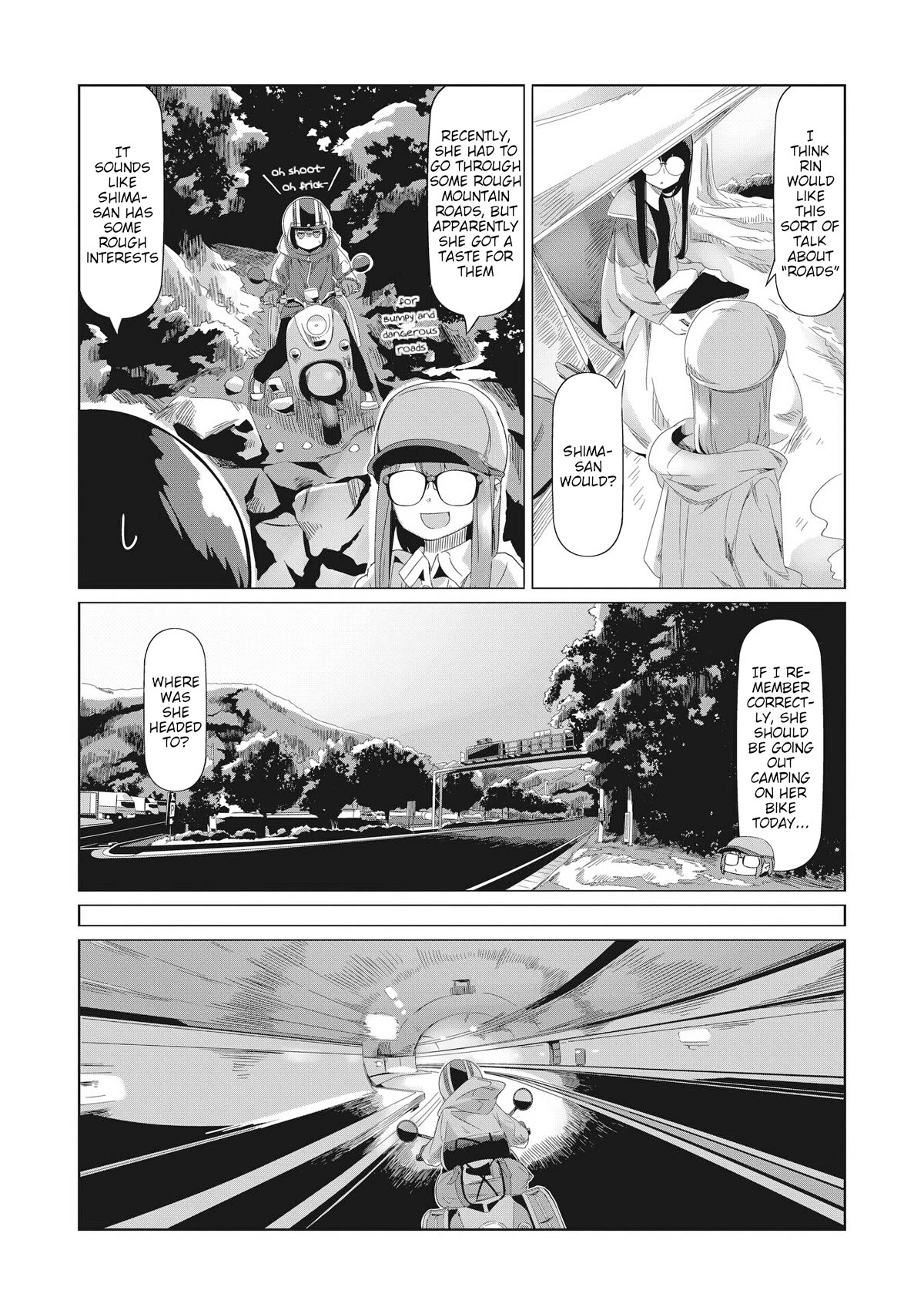 Yurucamp chapter 83 page 8