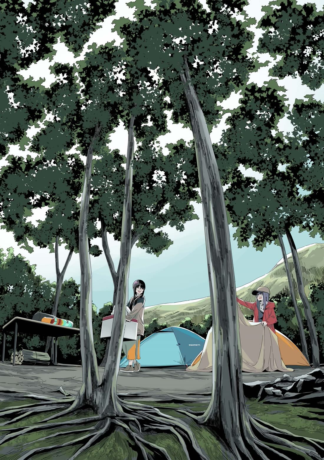 Yurucamp chapter 87.5 page 9