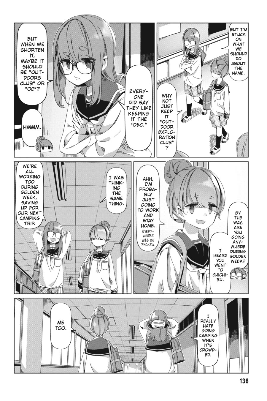 Yurucamp chapter 87 page 2