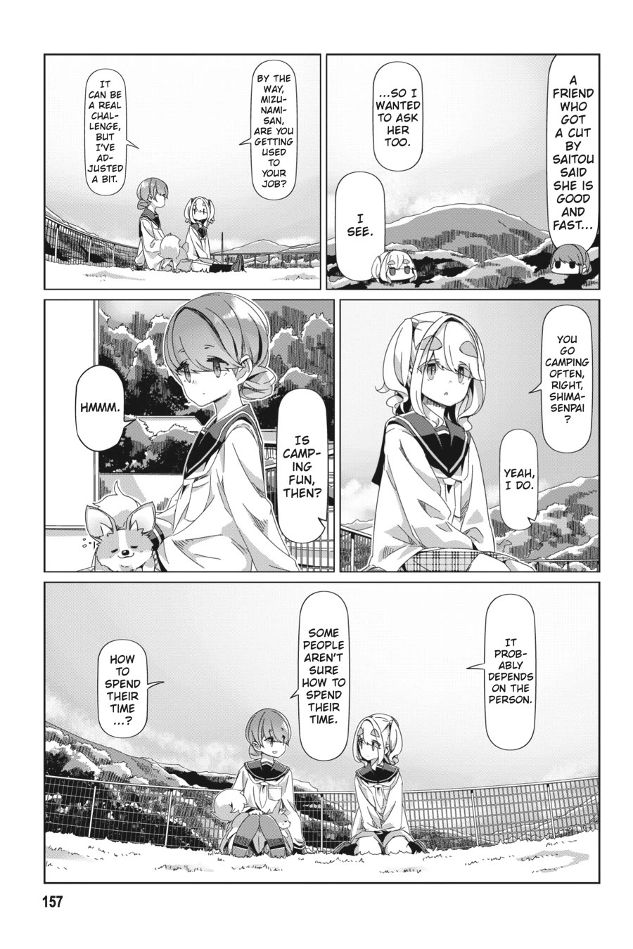Yurucamp chapter 87 page 23
