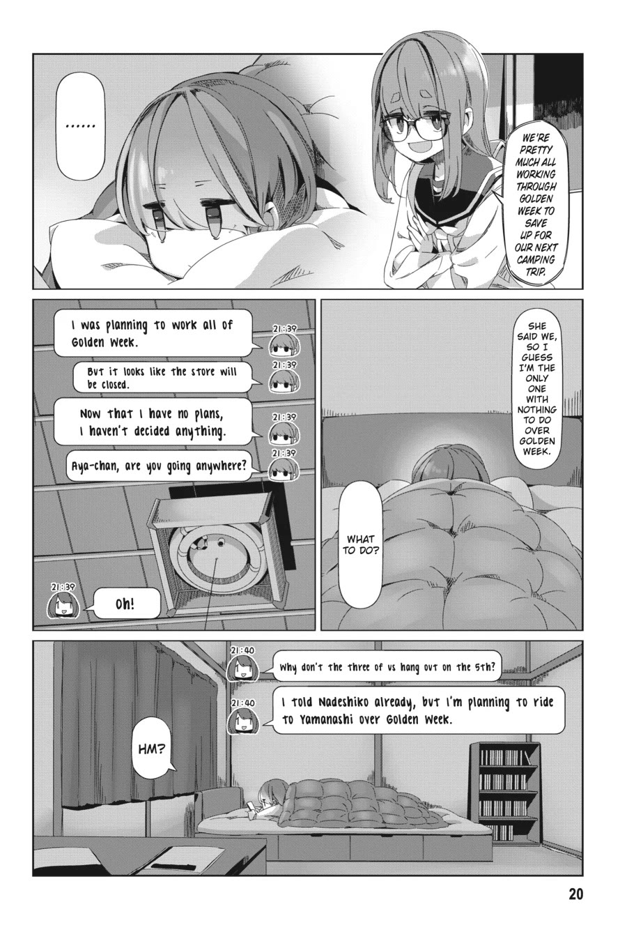 Yurucamp chapter 88 page 21