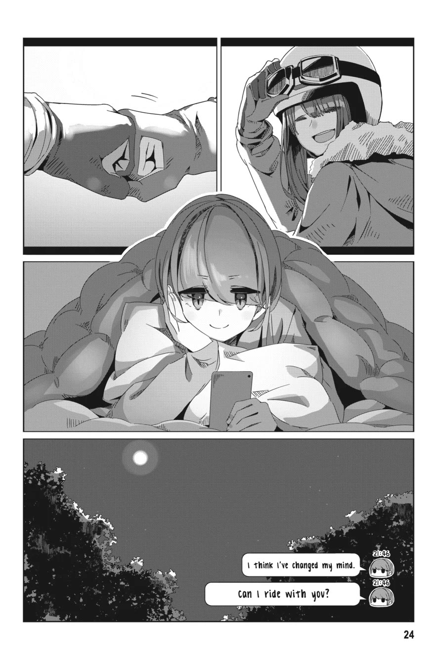 Yurucamp chapter 88 page 25