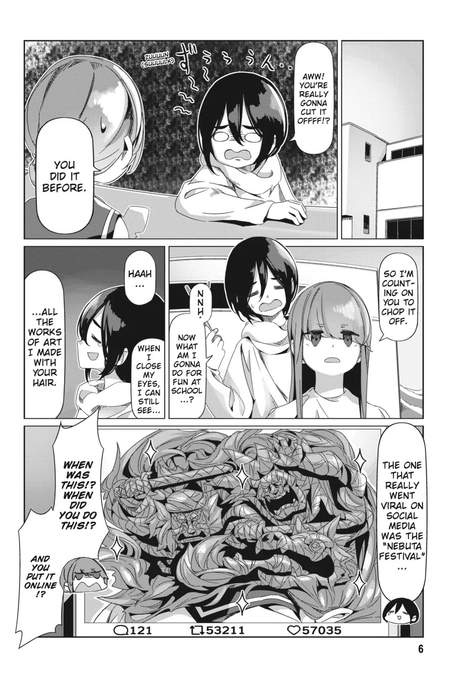 Yurucamp chapter 88 page 7