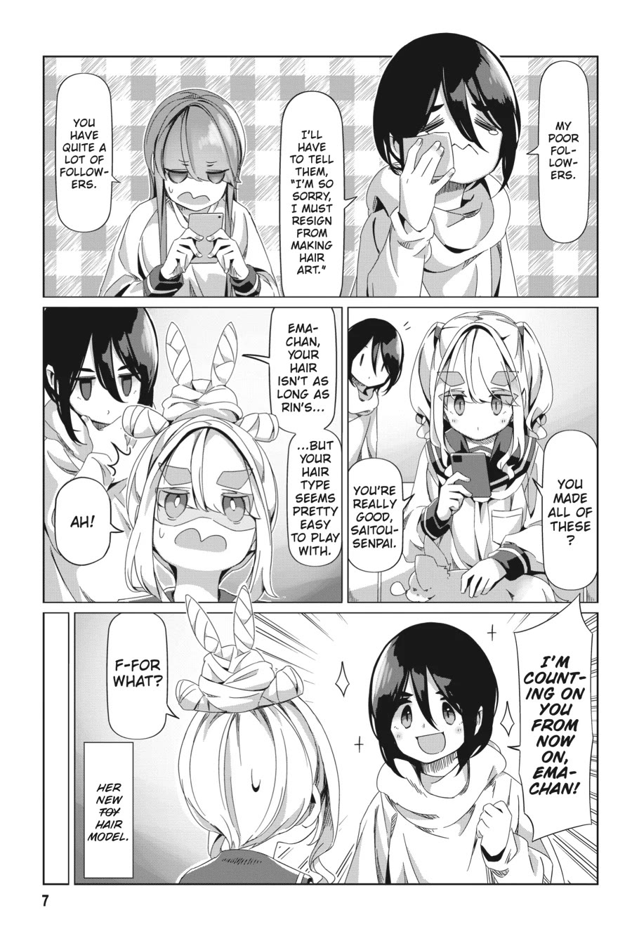 Yurucamp chapter 88 page 8