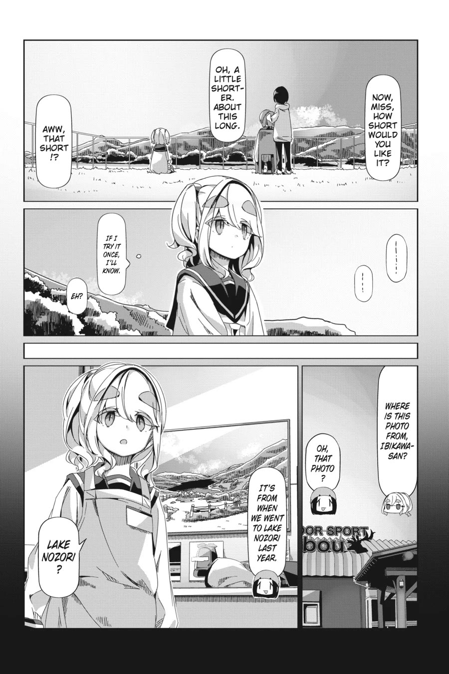 Yurucamp chapter 88 page 9