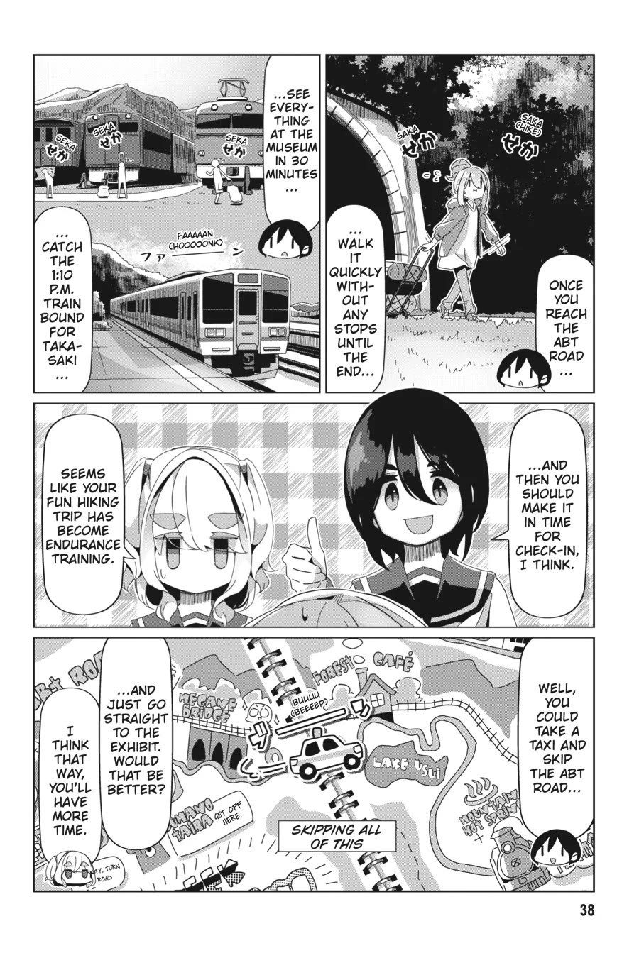 Yurucamp chapter 89 page 10