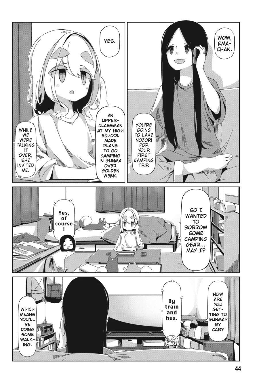 Yurucamp chapter 89 page 16