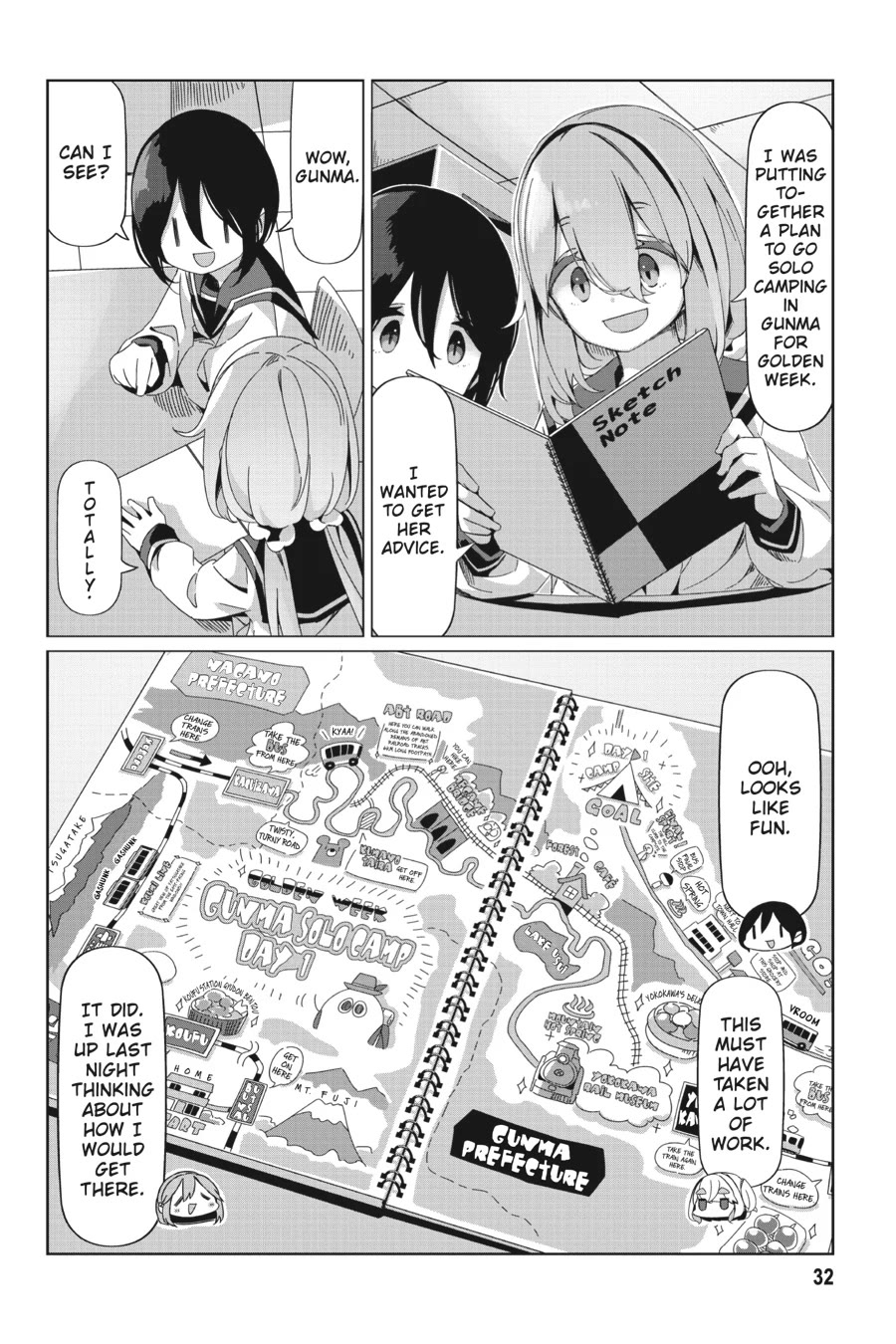 Yurucamp chapter 89 page 4