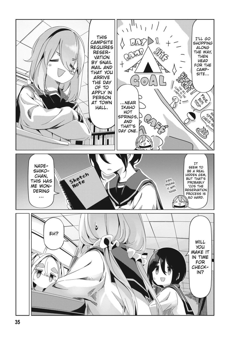 Yurucamp chapter 89 page 7