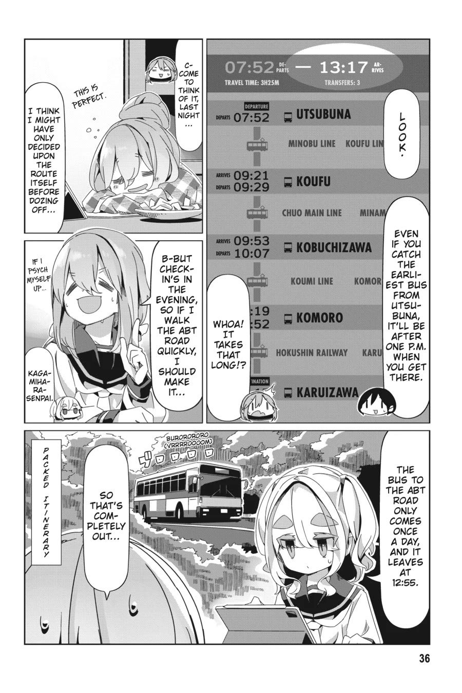 Yurucamp chapter 89 page 8