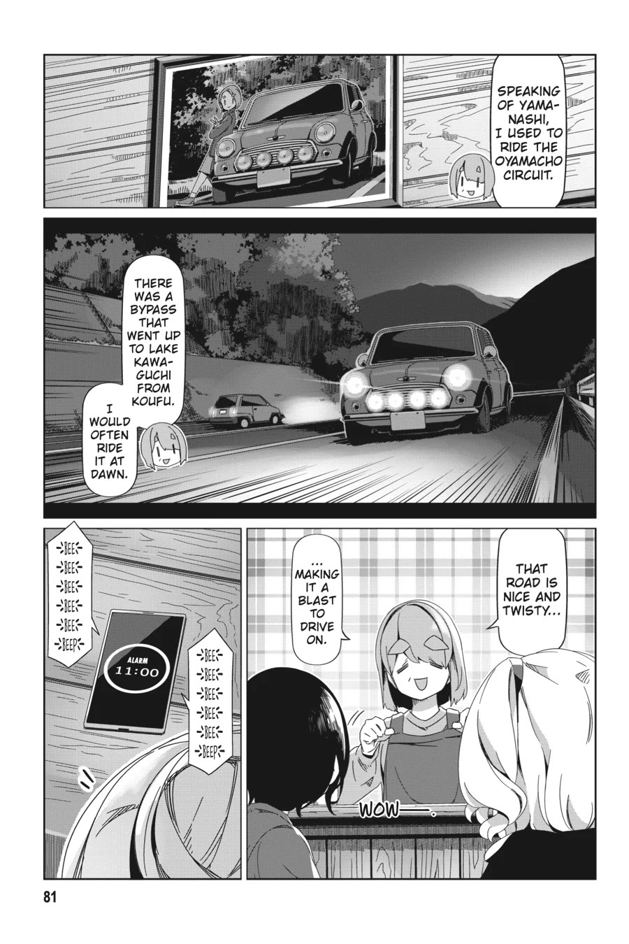 Yurucamp chapter 91 page 1