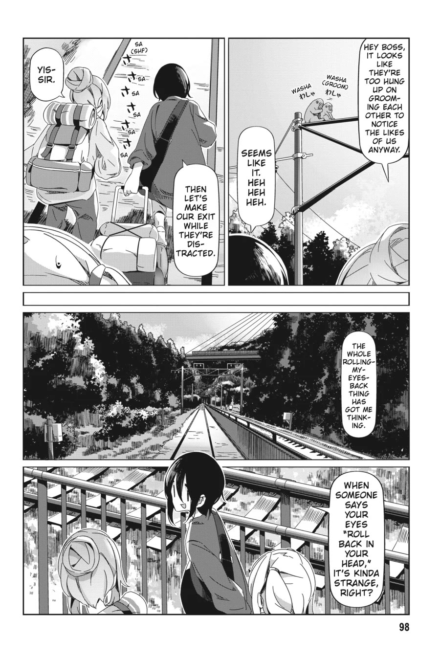 Yurucamp chapter 91 page 18