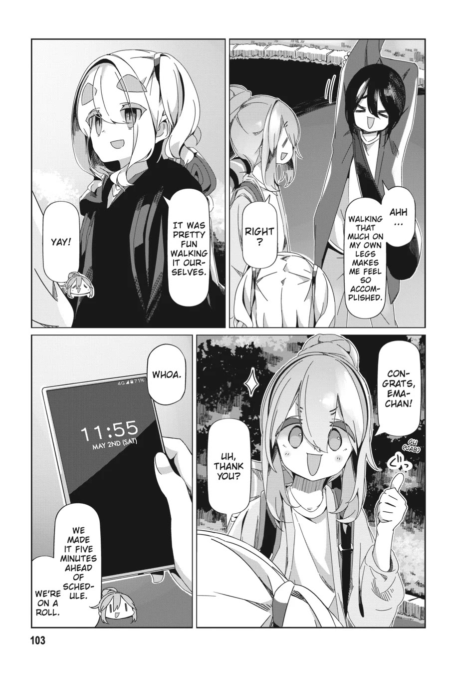 Yurucamp chapter 91 page 23