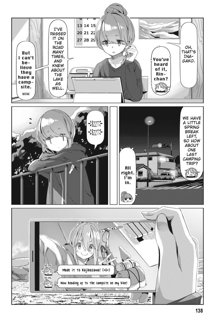 Yurucamp chapter 92.5 page 6