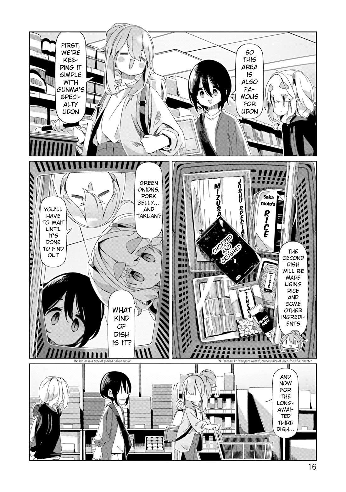 Yurucamp chapter 93 page 18