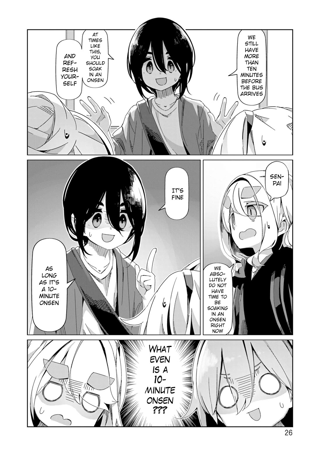 Yurucamp chapter 93 page 28