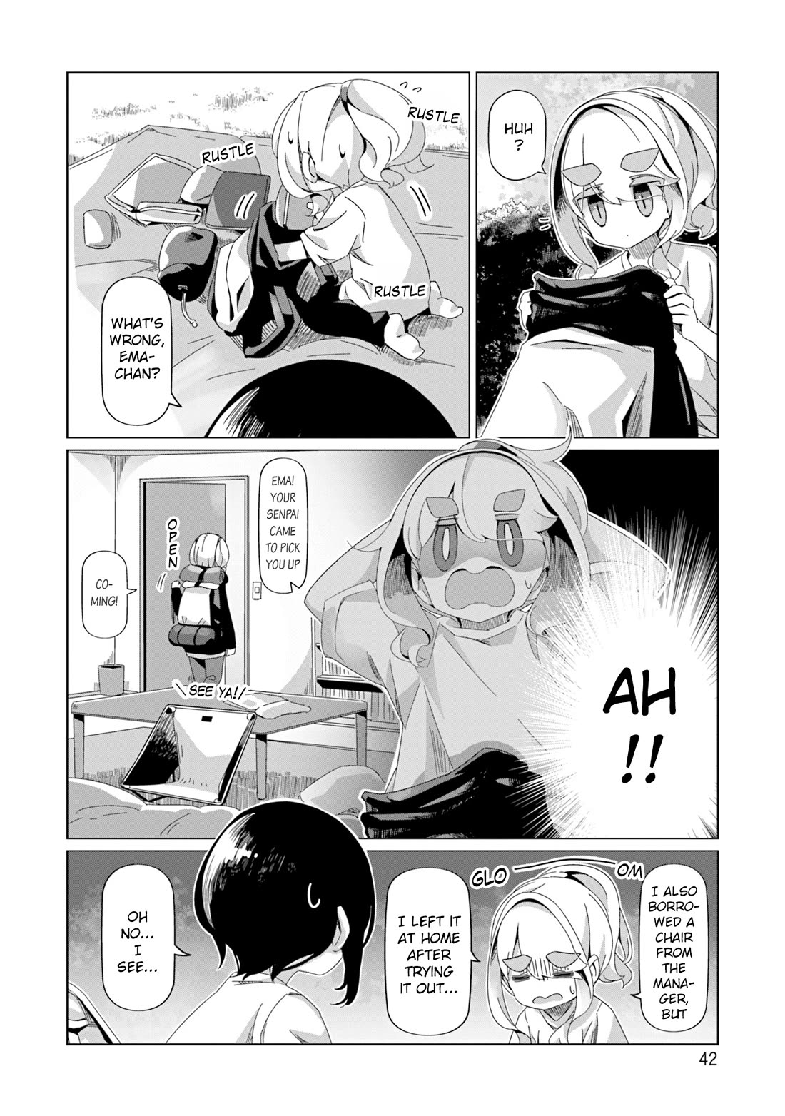 Yurucamp chapter 94 page 14