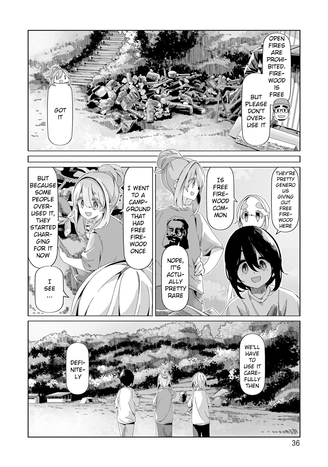 Yurucamp chapter 94 page 8