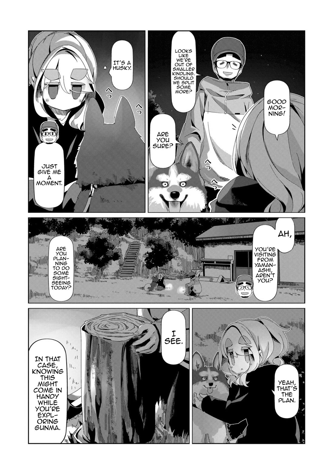 Yurucamp chapter 95 page 21