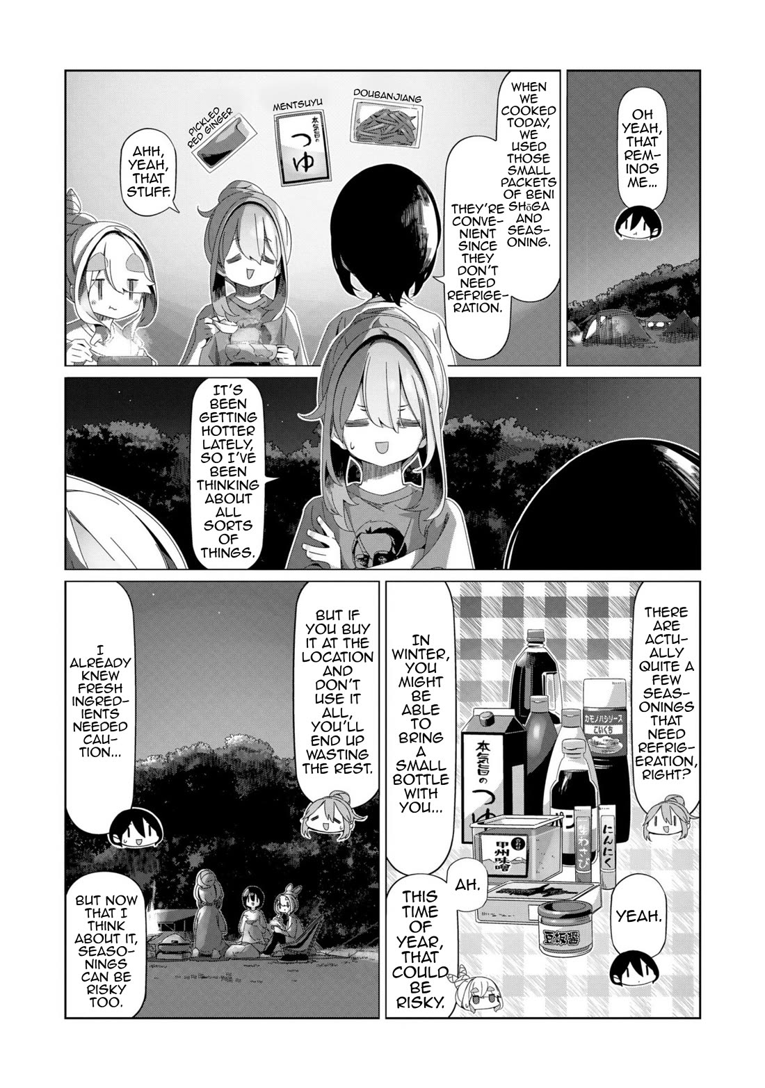 Yurucamp chapter 95 page 8