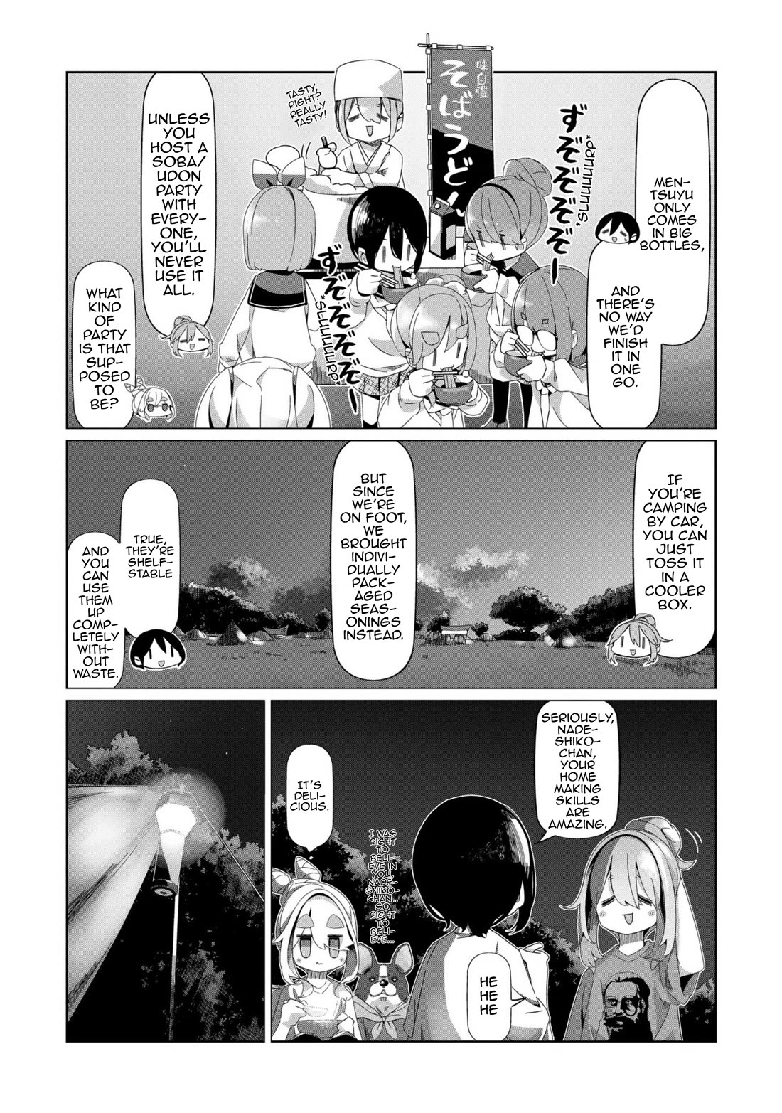 Yurucamp chapter 95 page 9