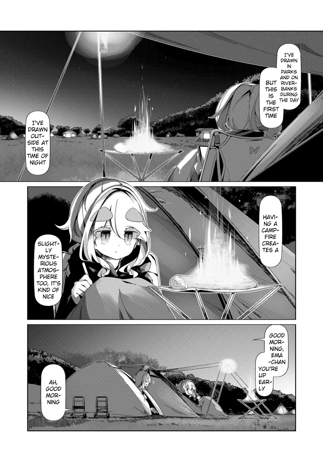 Yurucamp chapter 96 page 2