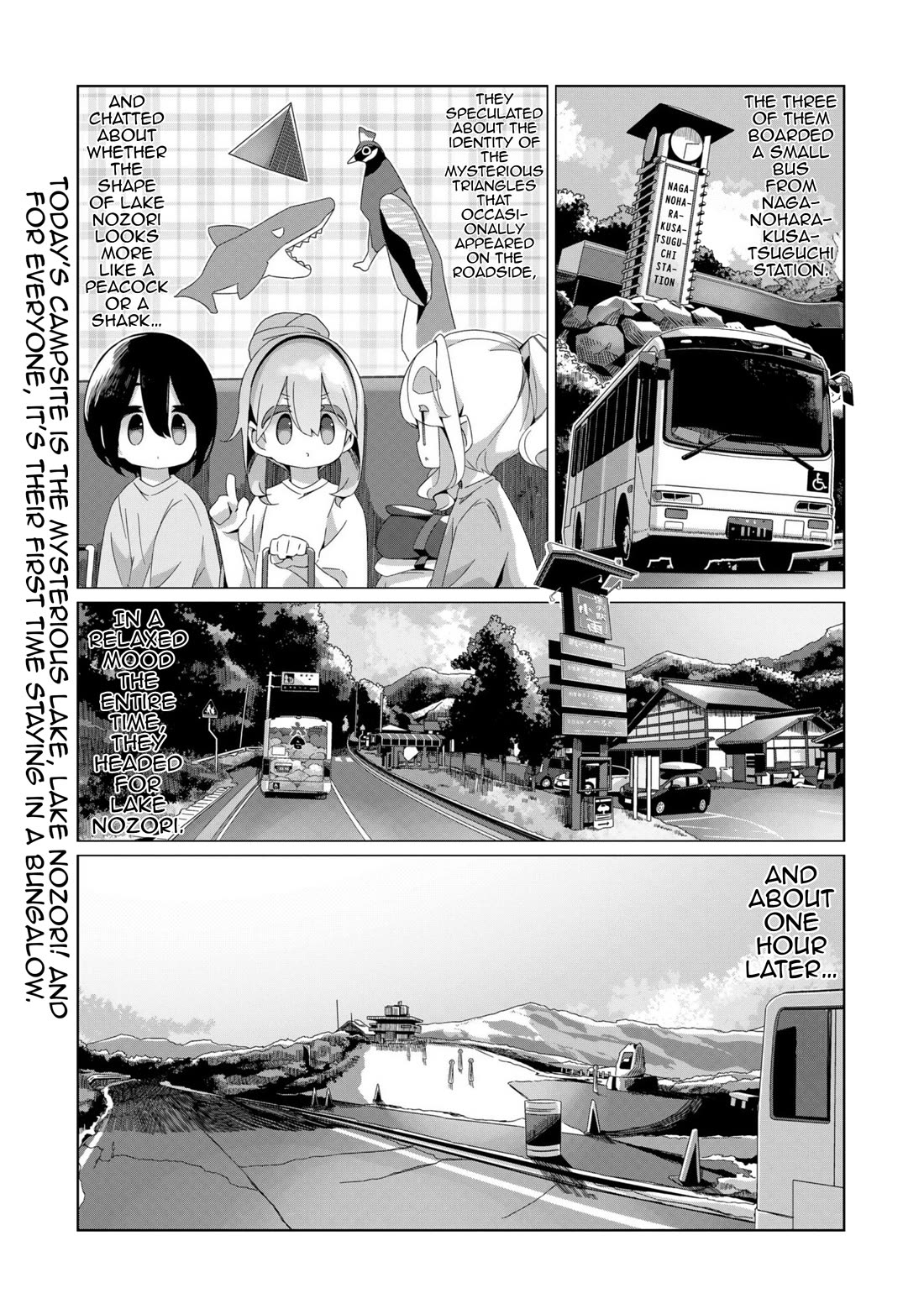 Yurucamp chapter 97 page 1