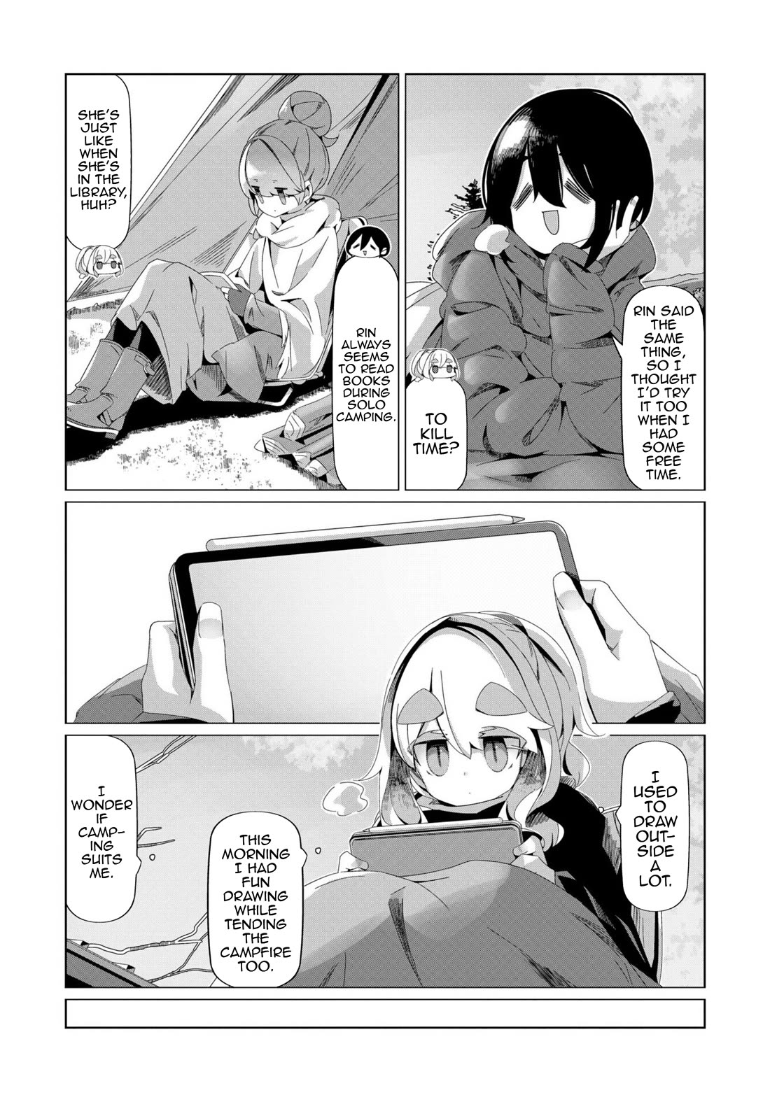 Yurucamp chapter 97 page 13