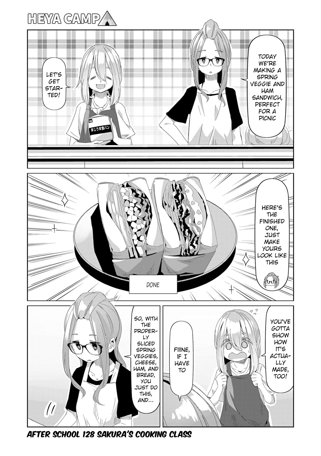 Yurucamp chapter 98.5 page 1