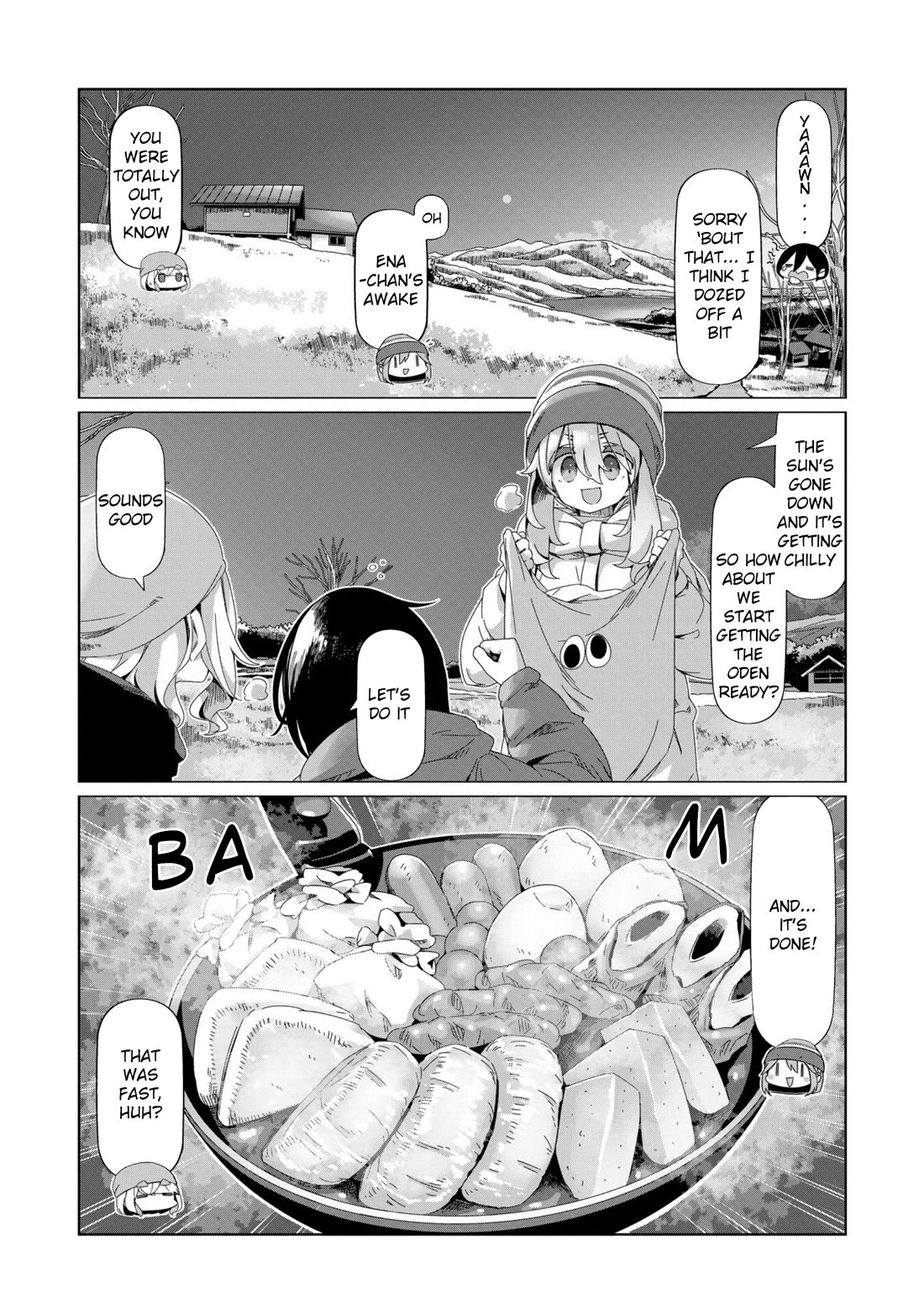 Yurucamp chapter 98 page 1