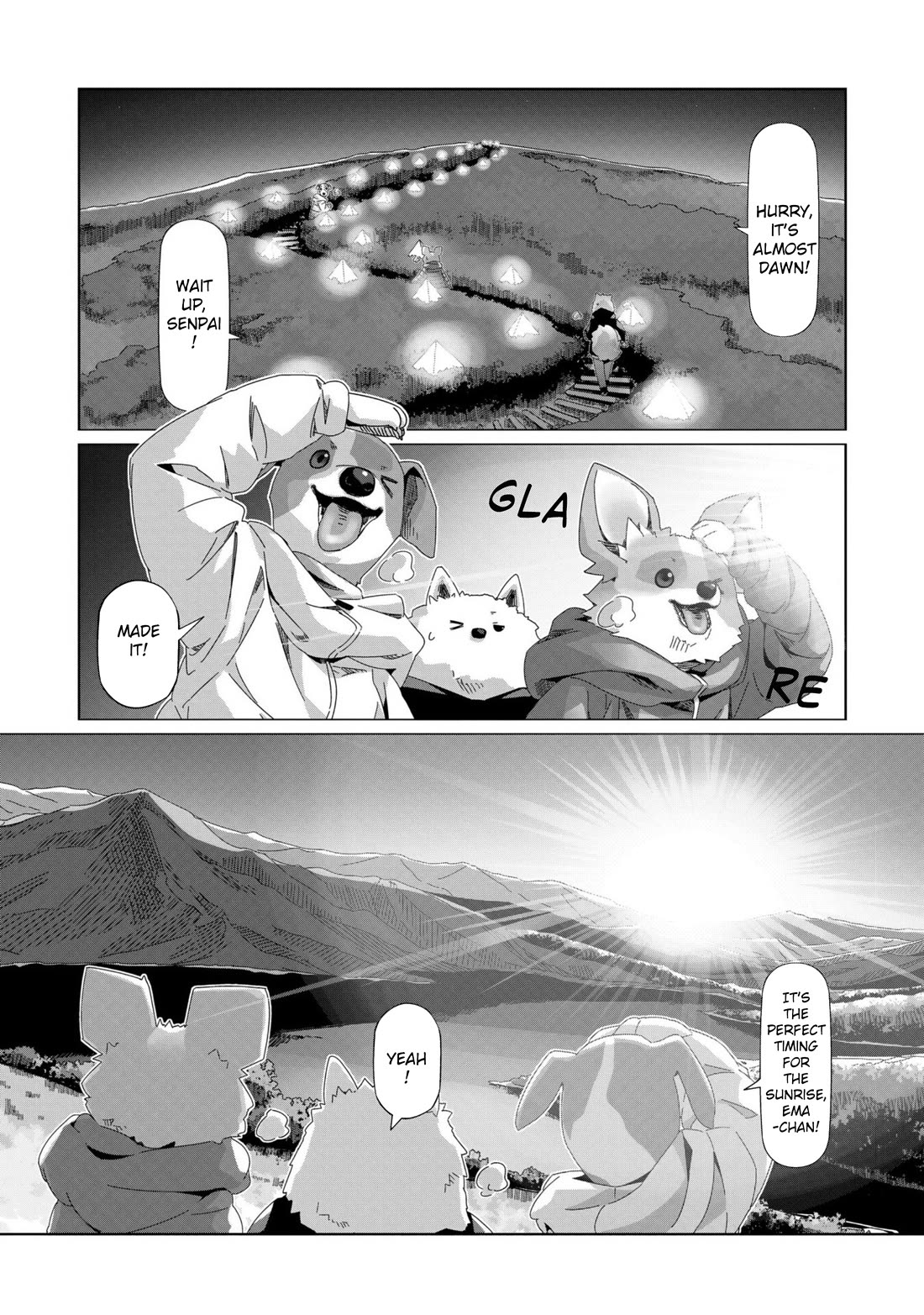 Yurucamp chapter 98 page 17