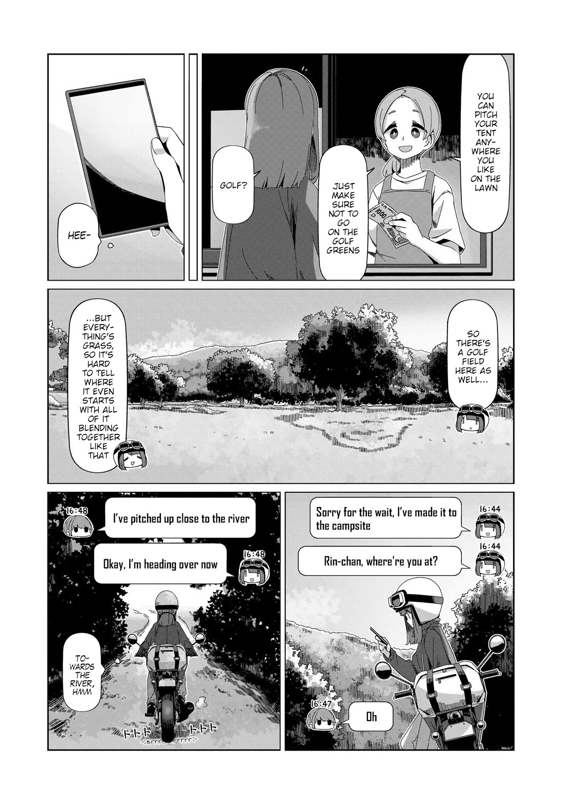 Yurucamp chapter 99 page 16