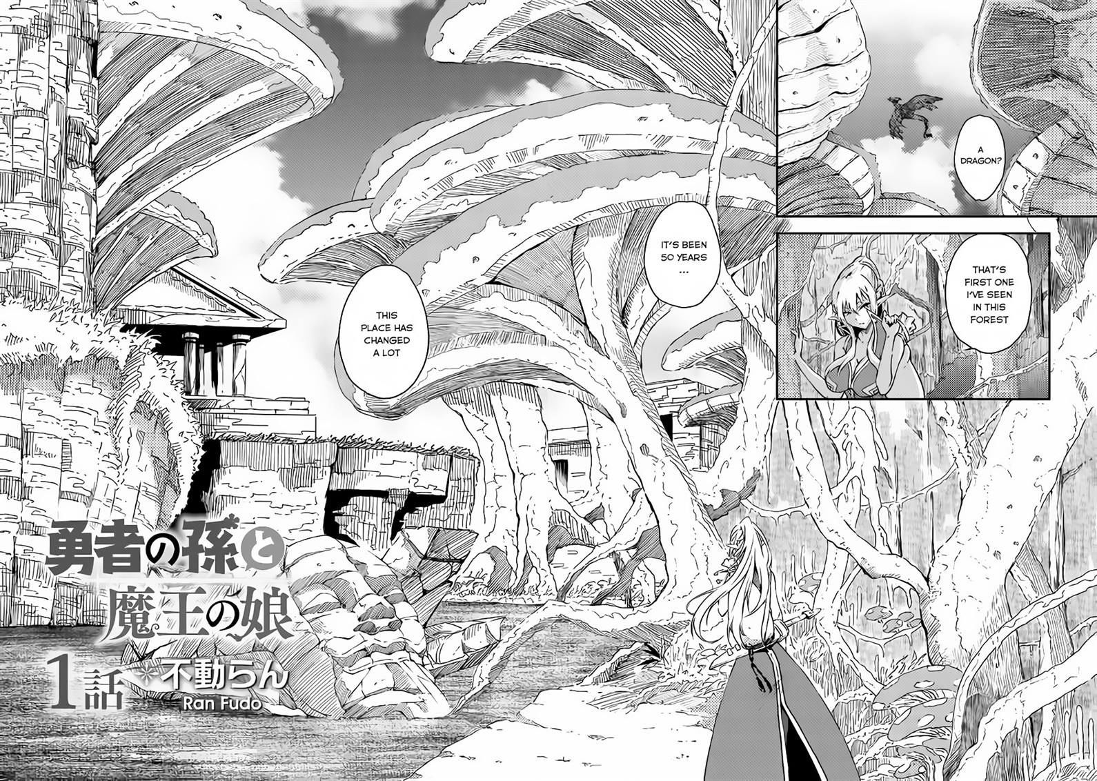 Yuusha no Mago to Maou no Musume chapter 1 page 2