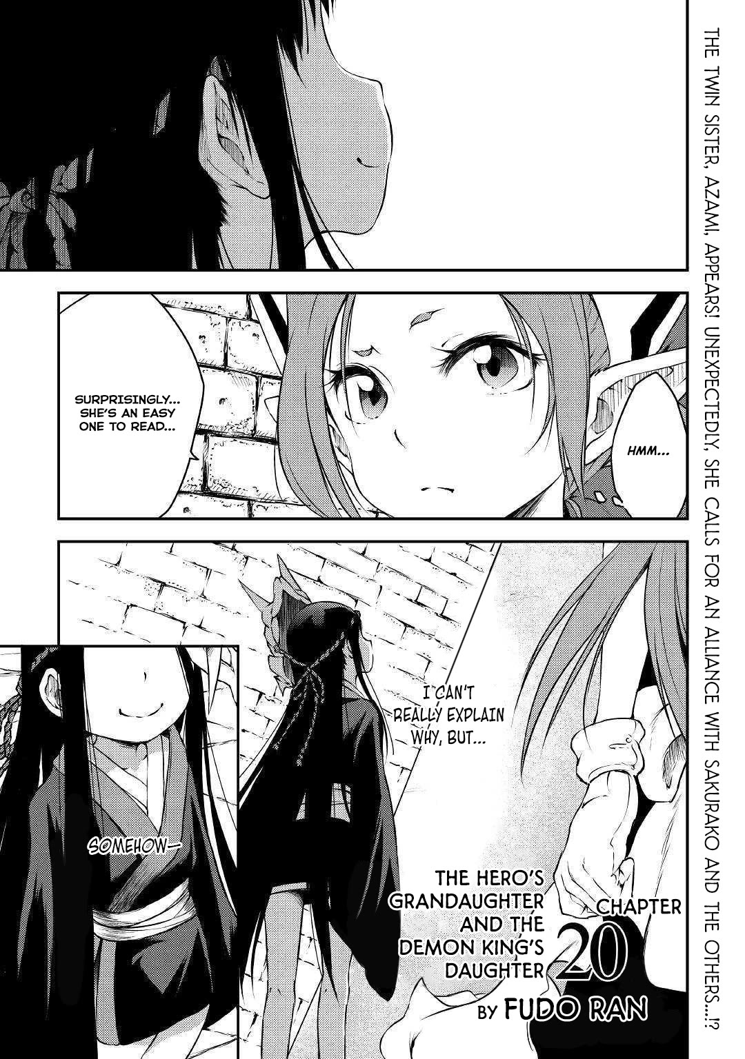 Yuusha no Mago to Maou no Musume chapter 20 page 2