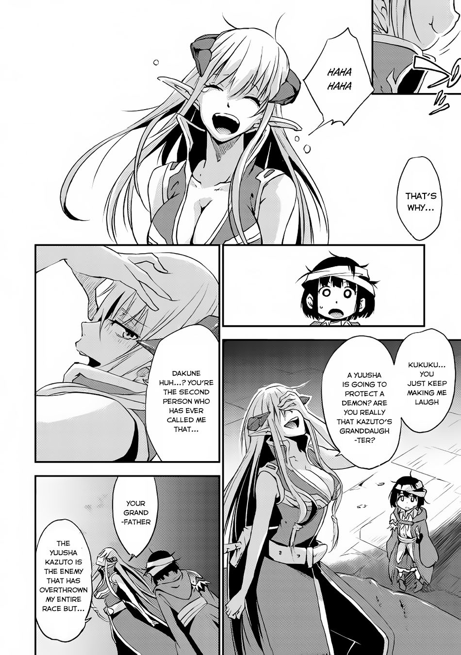 Yuusha no Mago to Maou no Musume chapter 3 page 49