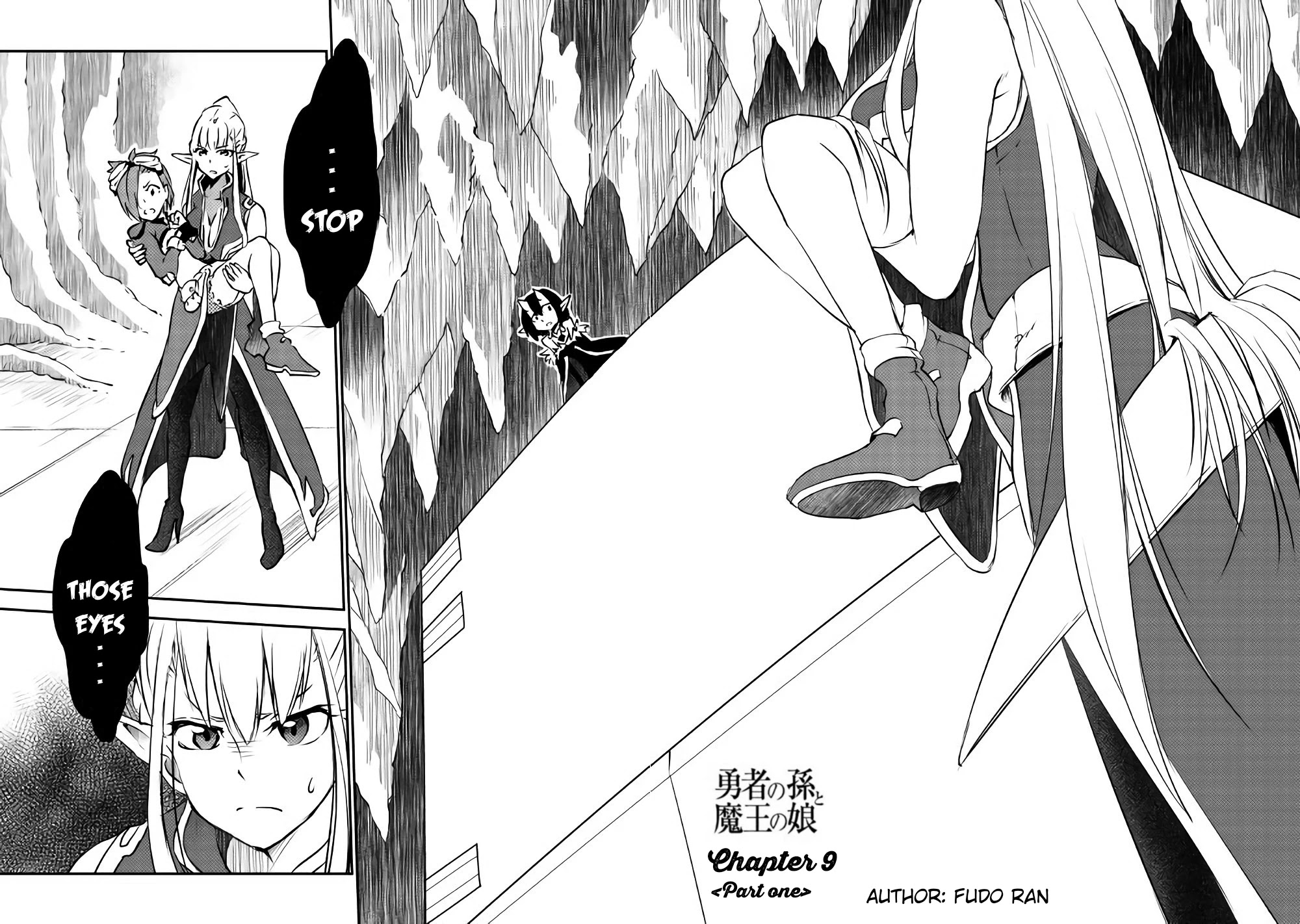 Yuusha no Mago to Maou no Musume chapter 9.1 page 3