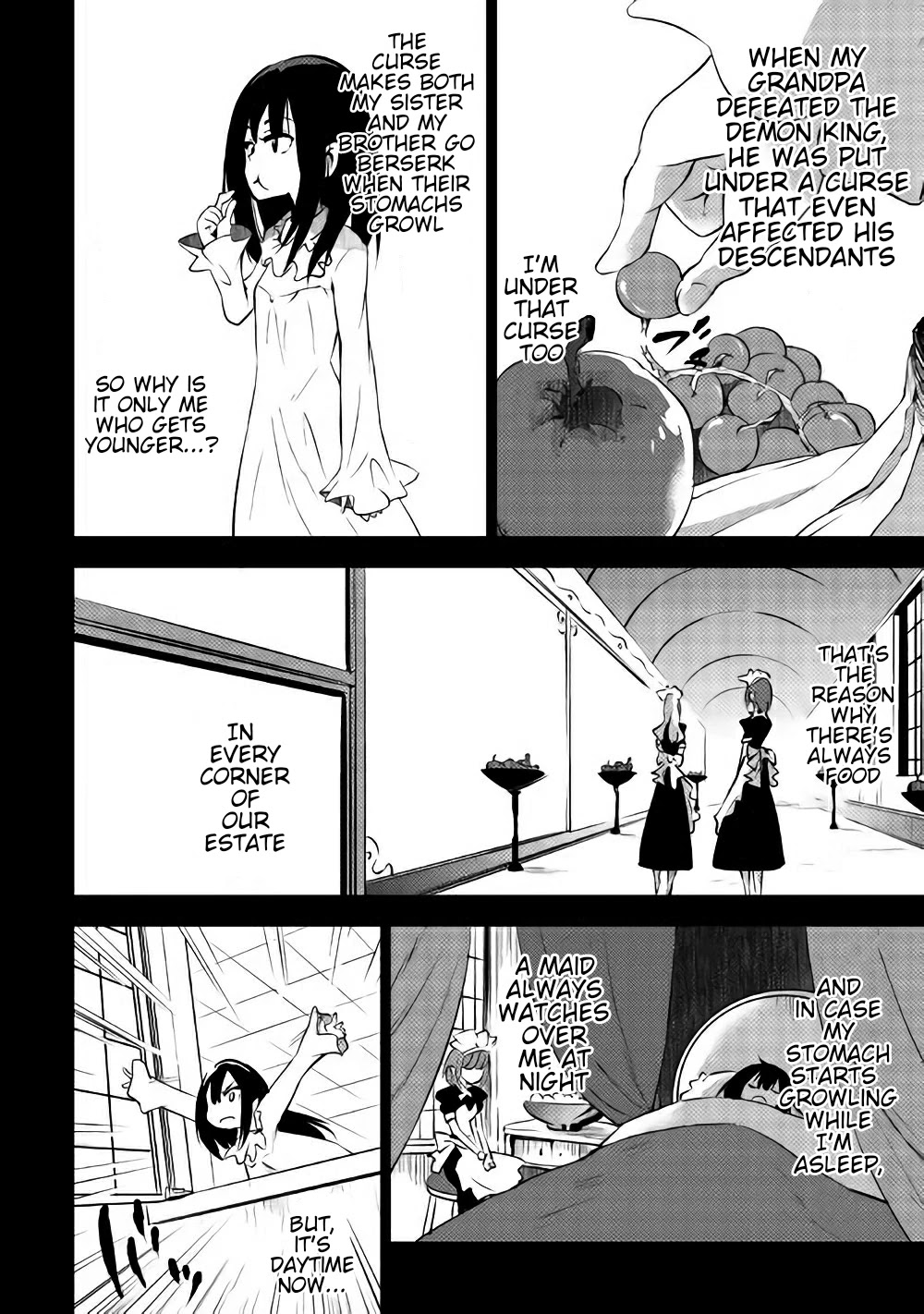 Yuusha no Mago to Maou no Musume chapter 9.1 page 8