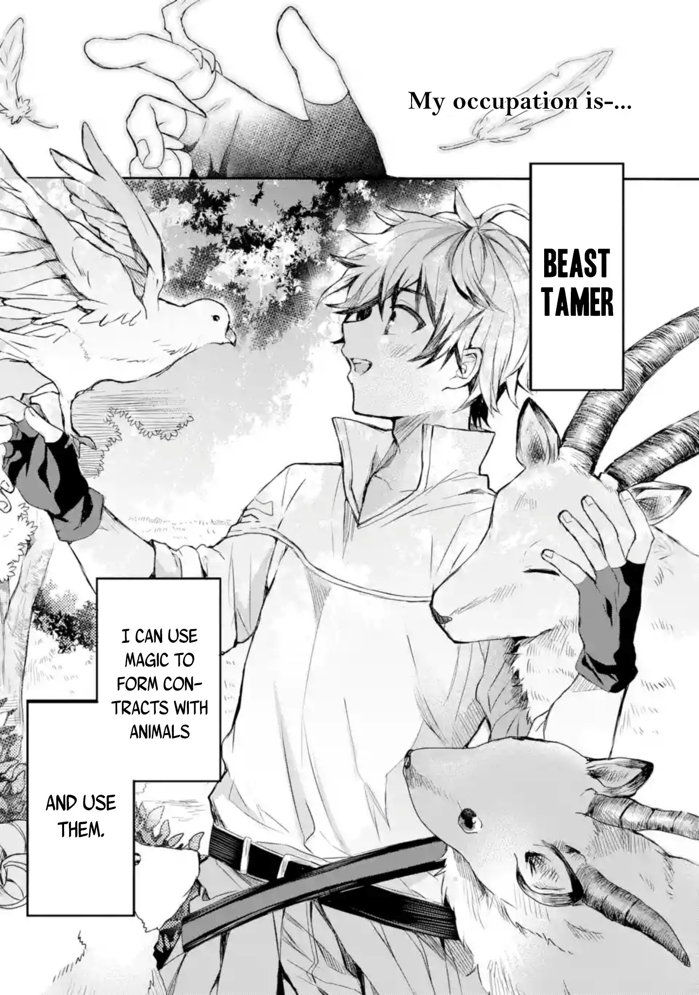 Yuusha Party wo Tsuihou Sareta Beast Tamer, Saikyou Shuzoku Nekomimi Shojo to Deau chapter 1.1 page 2