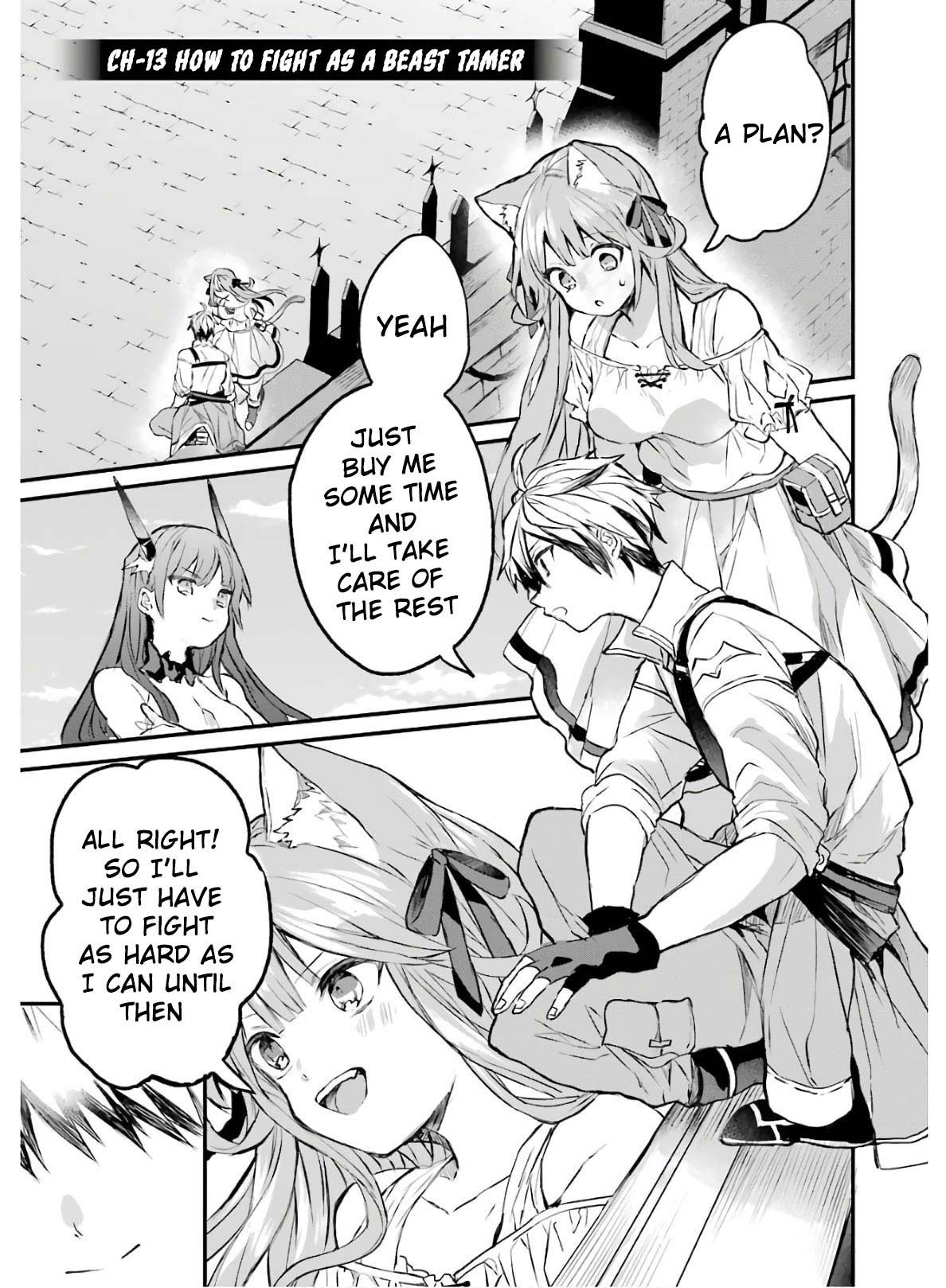 Yuusha Party wo Tsuihou Sareta Beast Tamer, Saikyou Shuzoku Nekomimi Shojo to Deau chapter 13 page 2