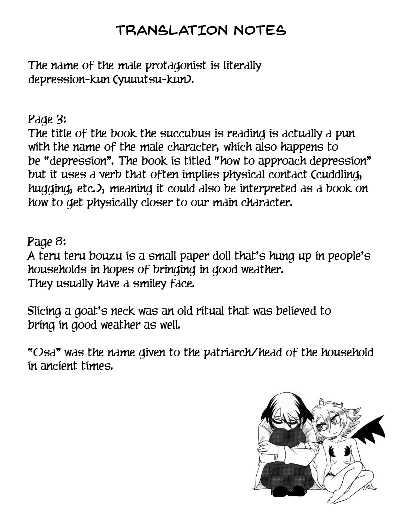 Yuuutsu-kun to Succubus-san chapter 1 page 11