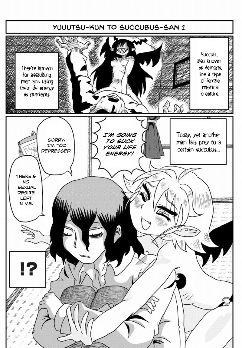 Yuuutsu-kun to Succubus-san chapter 1 page 2