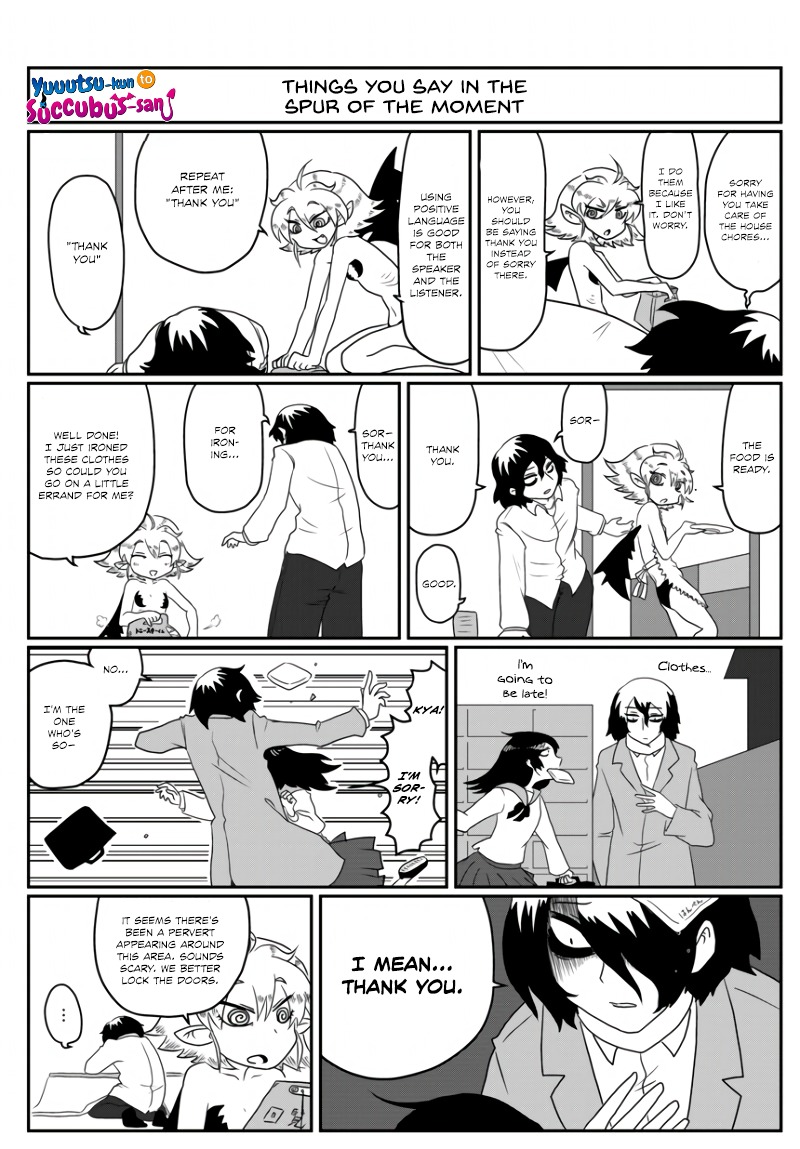 Yuuutsu-kun to Succubus-san chapter 13 page 1