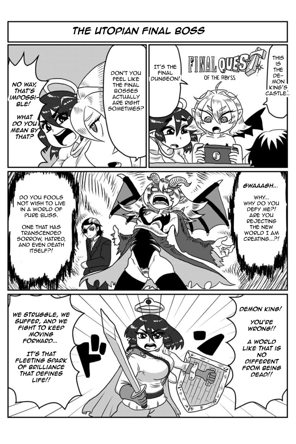 Yuuutsu-kun to Succubus-san chapter 90 page 2