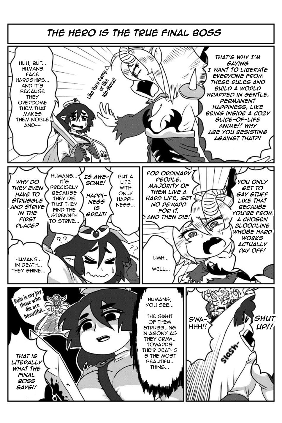 Yuuutsu-kun to Succubus-san chapter 90 page 4