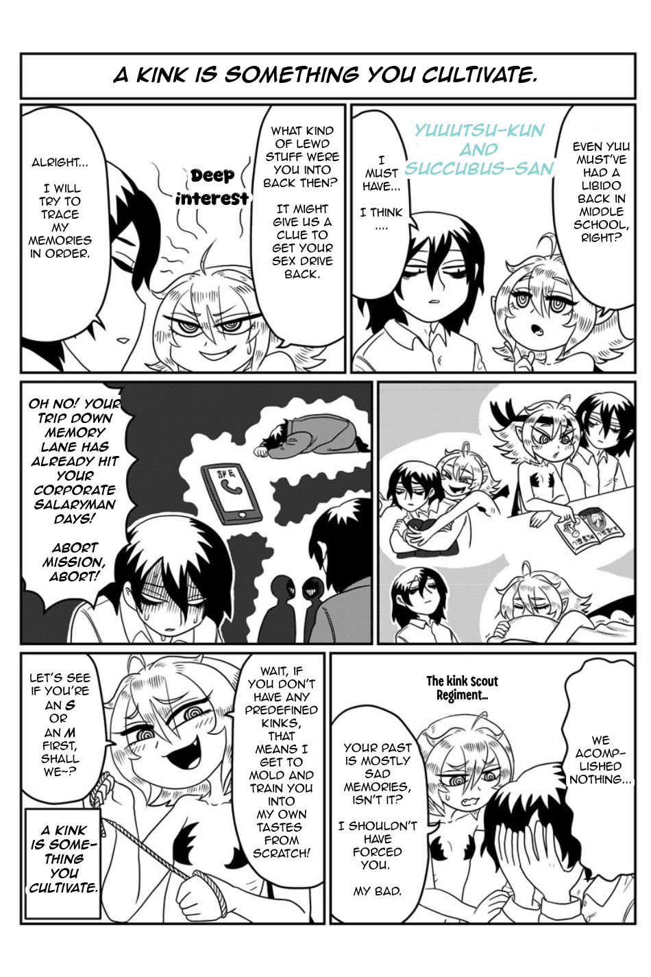 Yuuutsu-kun to Succubus-san chapter 97 page 1