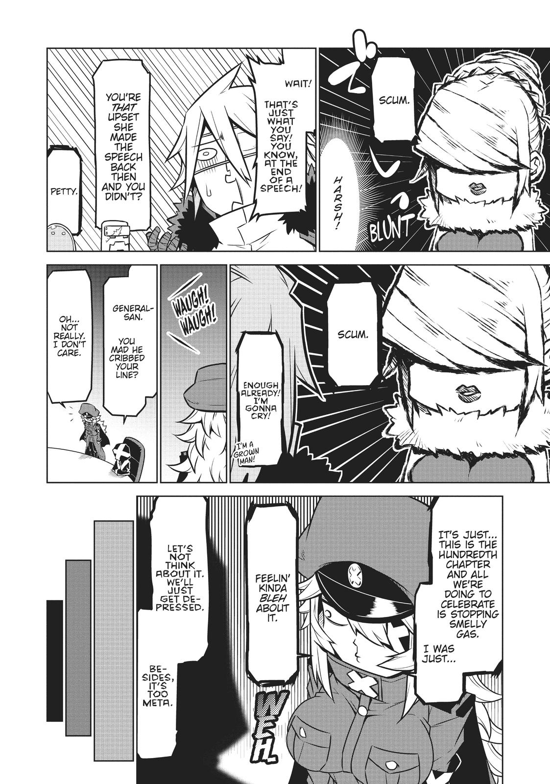 Zannen Jokanbu Black General-san chapter 100 page 4